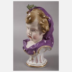 Meissen Kinderbüste "Der Winter"