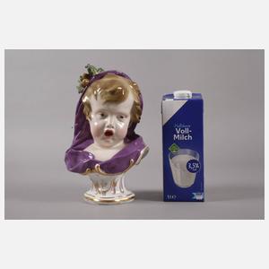 Meissen Kinderbüste "Der Winter"