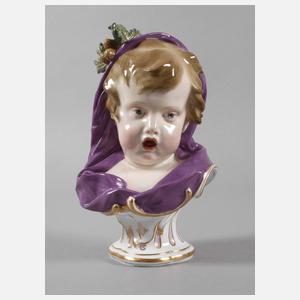 Meissen Kinderbüste "Der Winter"