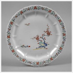 Kuchenteller mit Kakiemondekor à la Meissen