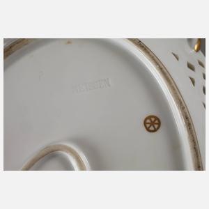 Meißen Teichert Korbschale