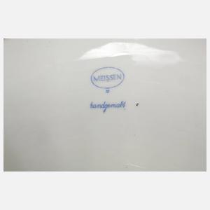 Meißen Teichert große Schlangenhenkelvase