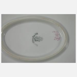 Nymphenburg sechs Gedecke und drei Schalen