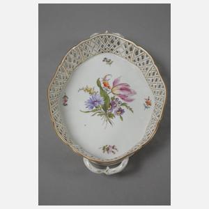 Nymphenburg sechs Gedecke und drei Schalen