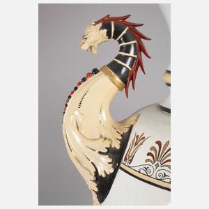 Pazdera übergroße Bodenvase Historismus