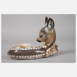 Rosenthal "Ruhendes Rehkitz"