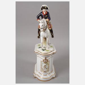 Tettau "Friedrich der Große zu Pferd" mit Sockel