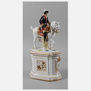 Tettau "Friedrich der Große zu Pferd" mit Sockel