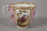 Volkstedt/Meissen Gedeck mit Figurenmalerei