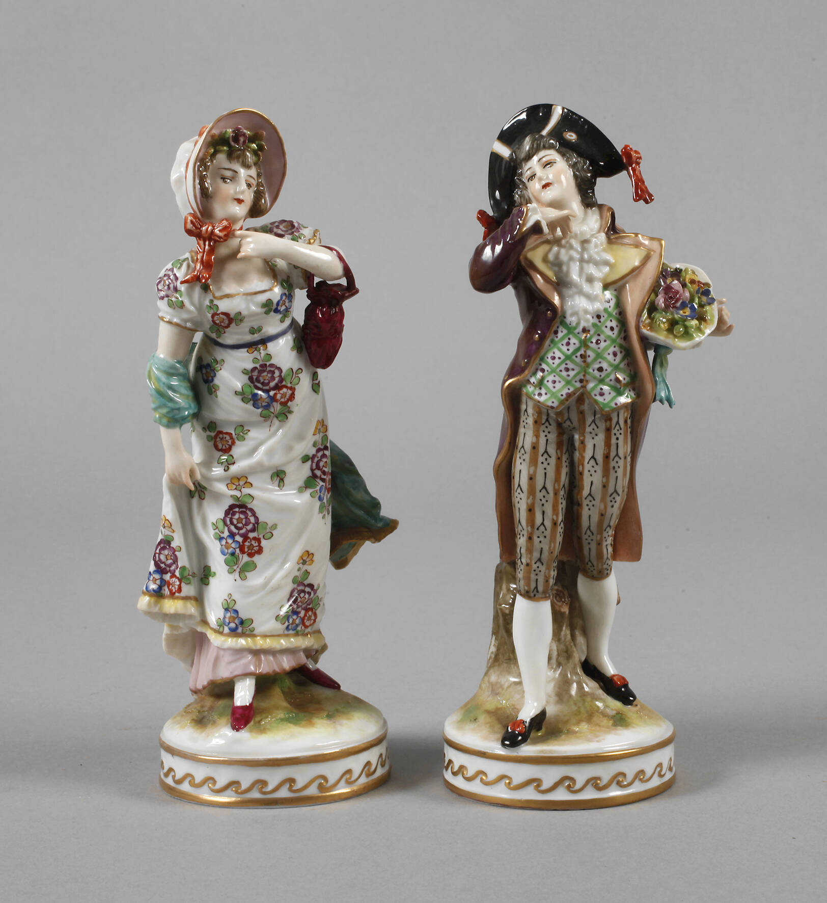 Volkstedt galantes Paar