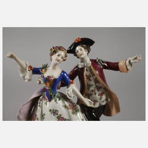 Volkstedt galantes Tanzpaar