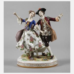 Volkstedt galantes Tanzpaar