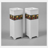 Volkstedt Paar kleine Vasen Jugendstil111