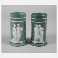 Villeroy & Boch Paar Vasen in Wedgwood-Manier111
