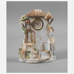 Tischuhr als Wassermühle