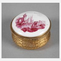 Deckeldose mit Purpurmalerei111