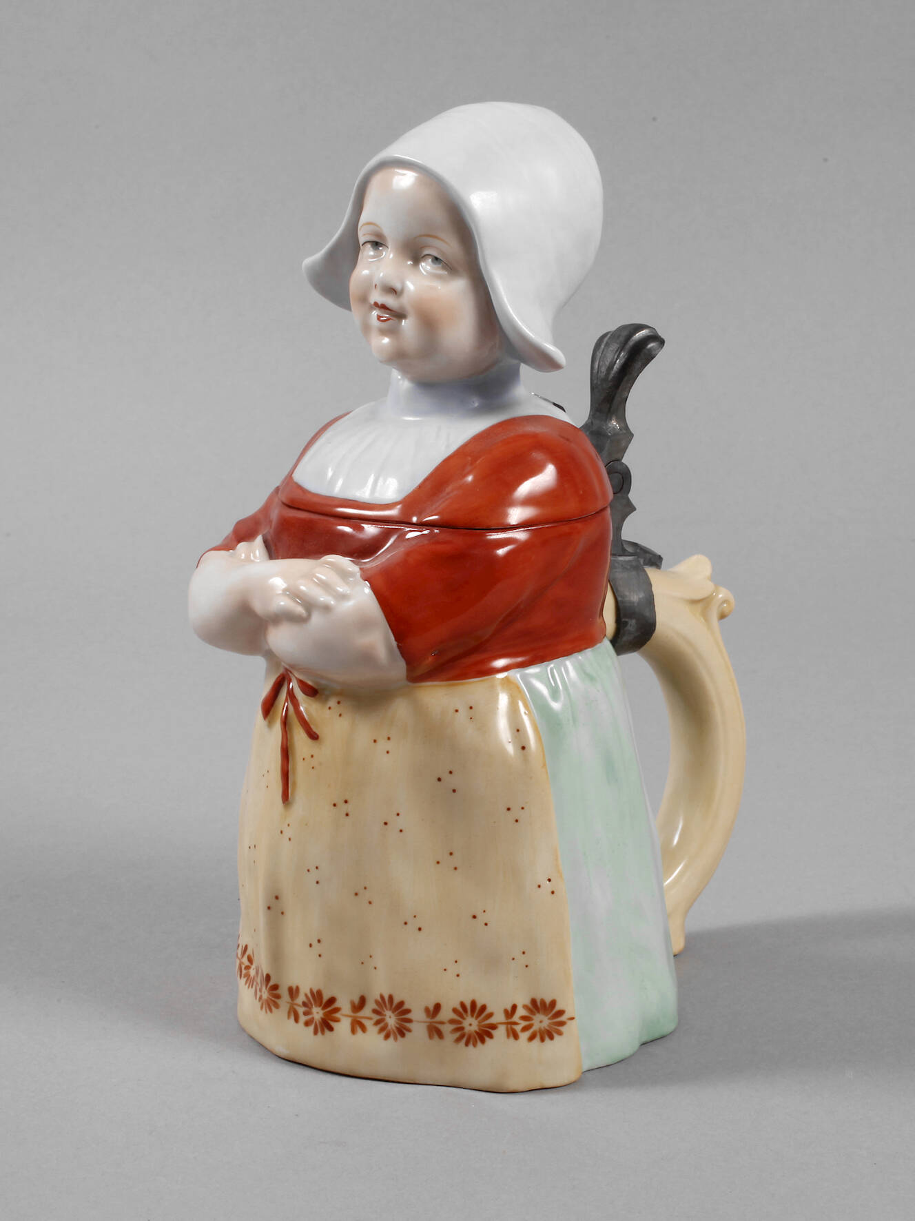 Schierholz Plaue Figurenkrug als Holländermädchen