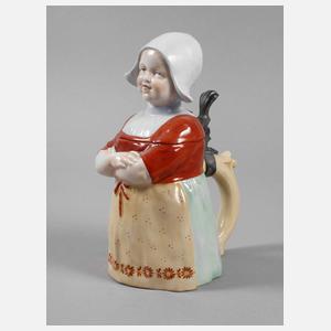 Schierholz Plaue Figurenkrug als Holländermädchen