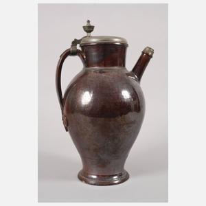 Übergroße Bischofswerdaer Tüllenkanne