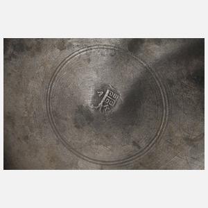 Barocker Fayencewalzenkrug