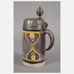 Erfurter Fayencewalzenkrug