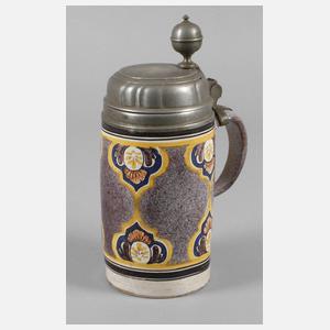 Erfurter Fayencewalzenkrug