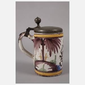 Fayencewalzenkrug "Es Lebe mein Bruder"