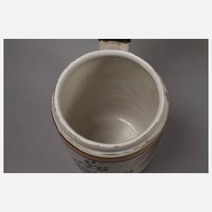 Fayencewalzenkrug "Es Lebe mein Bruder"