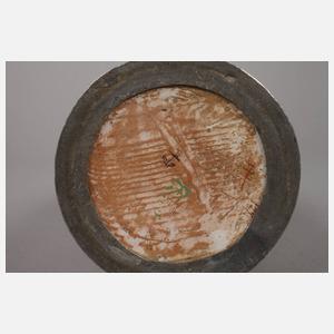 Seltener Kölner Fayencewalzenkrug S. Josephus