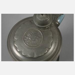 Fayence-Walzenkrug Schrezheim