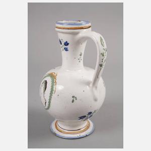 Klassizistische Fayencekanne