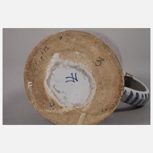 Innungskrug eines Hufschmieds