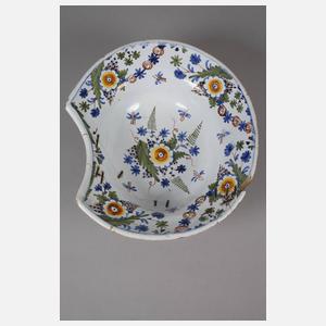 Rasierschale Fayence