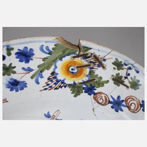 Rasierschale Fayence