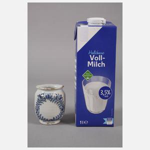 Kleines Fayence-Apothekergefäß