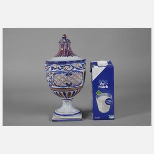 Majolika-Apothekergefäß für Theriaka