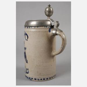 Massiver Westerwälder Walzenkrug