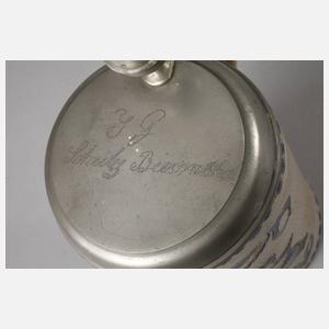 Massiver Westerwälder Walzenkrug