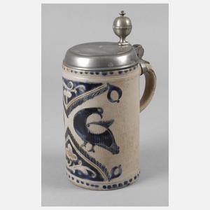 Massiver Westerwälder Walzenkrug