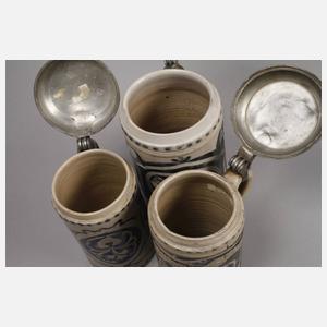 Drei Westerwälder Ritzkrüge