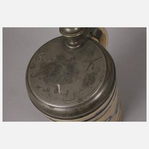 Drei Westerwälder Steinzeugkrüge