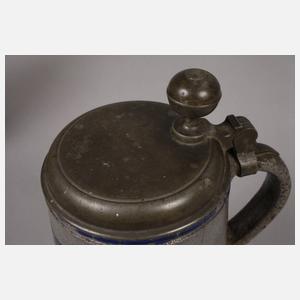 Drei Westerwälder Steinzeugkrüge