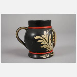 Henkelkrug auf Johann Georg I.