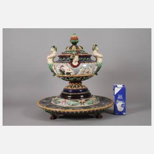 Große Prunkbowle Historismus