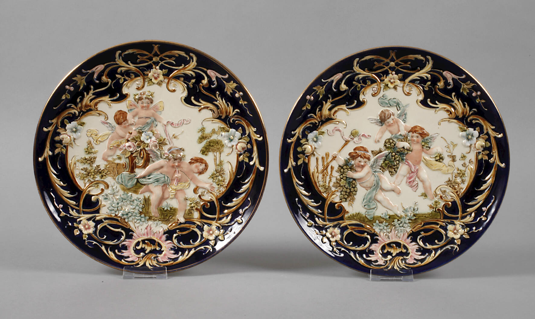 Rudolf Ditmar Paar Wandteller