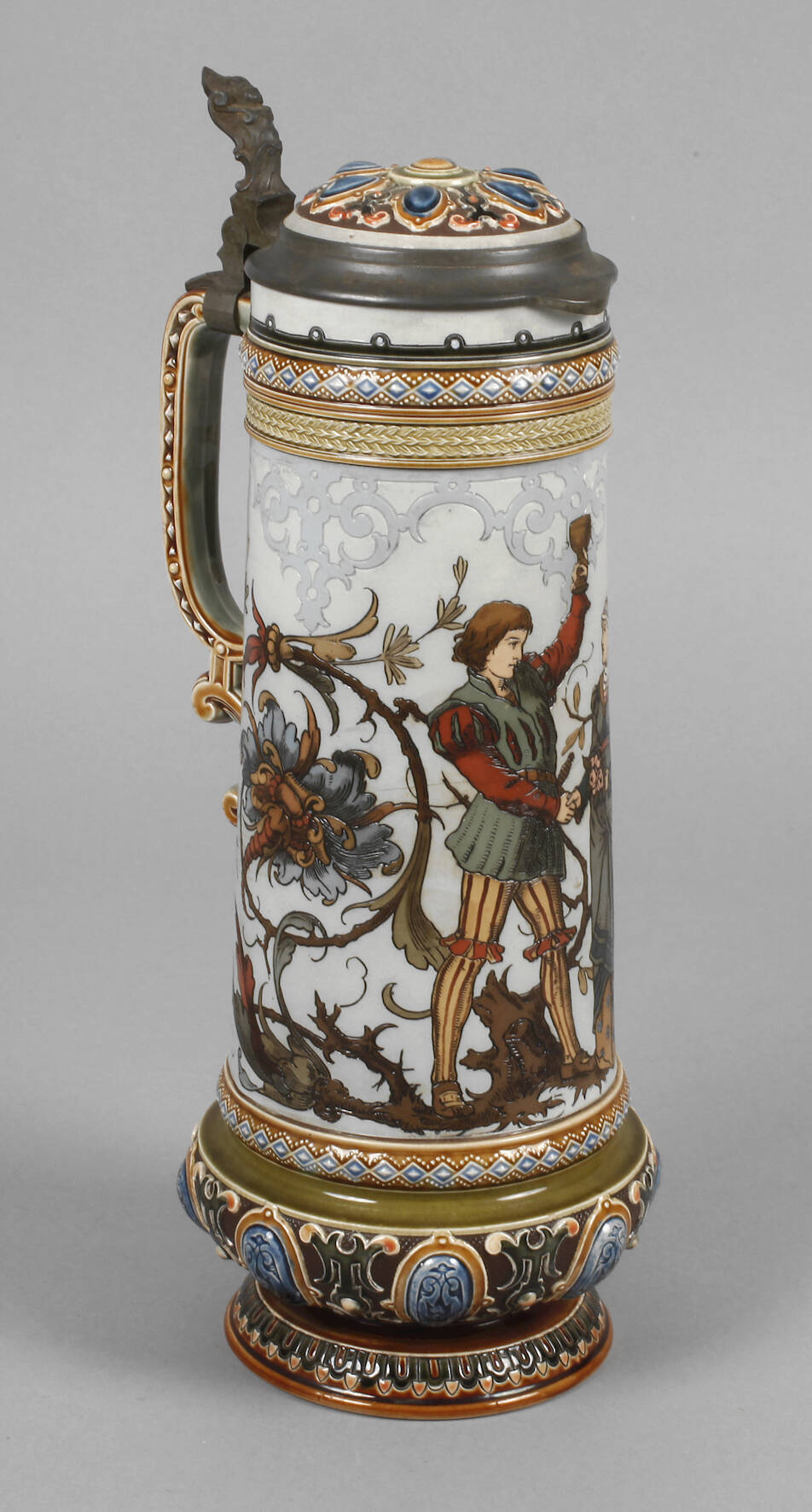 Villeroy & Boch große Schenkkanne Historismus