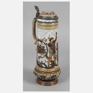 Villeroy & Boch große Schenkkanne Historismus