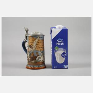 Villeroy & Boch Bierkrug "Der Trinker im Olymp"