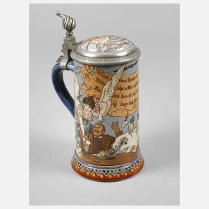 Villeroy & Boch Bierkrug "Der Trinker im Olymp"
