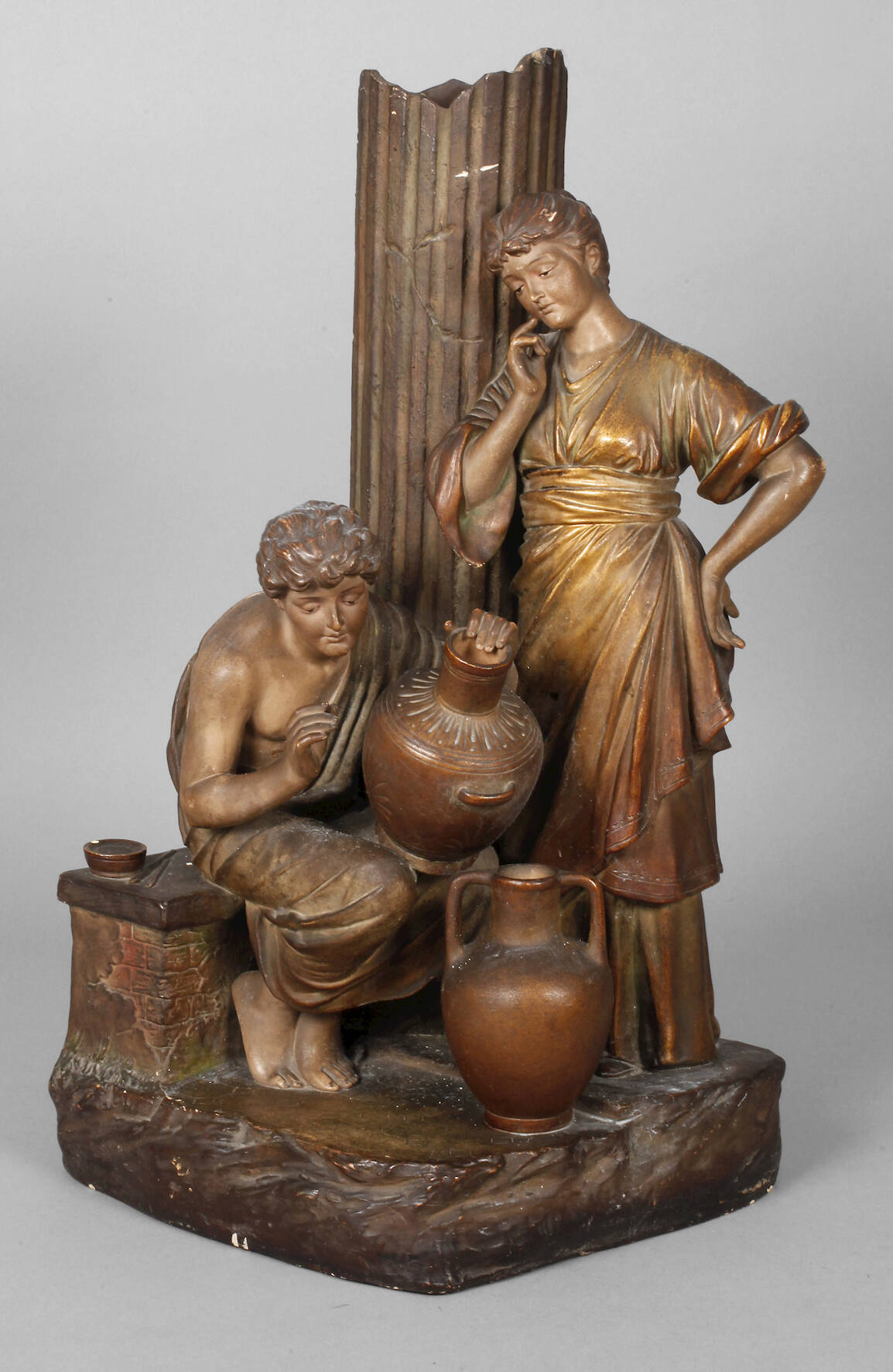 Übergroße Figurengruppe